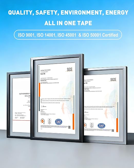 EMITEVER 0.59IN x 15.4FT Double Sided Tape Heavy Duty, Tesa Acrylic Foam | - Image 4