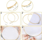 Mudder 53 Pieces Cross Stitch Tool Embroidery Starter Kit Includes Bamboo - Image 5