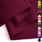 Soft Felt Fabric Sheet 18" x 36", 1.6mm Acrylic Craft Felt, Burgundy | Soft by AblemeDeco