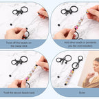 Tondiamo 24 Pcs Beadable Keychain Bars Bulk Beads - Image 4