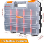 HobbyPark RC Hardware Organizer Box Adjustable Compartments Removable Dividers - Image 3