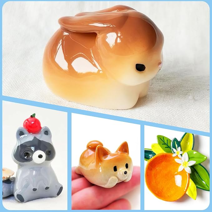 500ml Air Dry Clay Glaze, Air Dry Clay Varnish Can Not Only Used to Prevent - Image 4