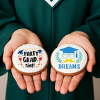 INFUNLY 15PCS Graduation Painting Stencils 3.9×7.87" Graduation Season Wall - Image 4