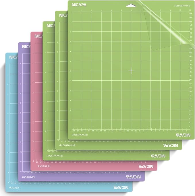 Replacement Cutting Mat Adhesive&Sticky Non-Slip Flexible Square Gridded Cut by NICAPA