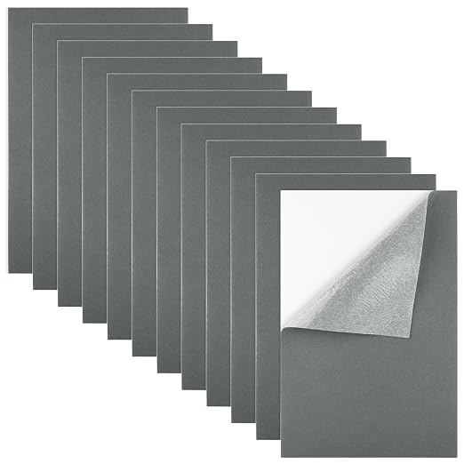 Morcheiong 12 Pcs Self Adhesive Felt Sheet Soft Felt Sheets by Morcheiong