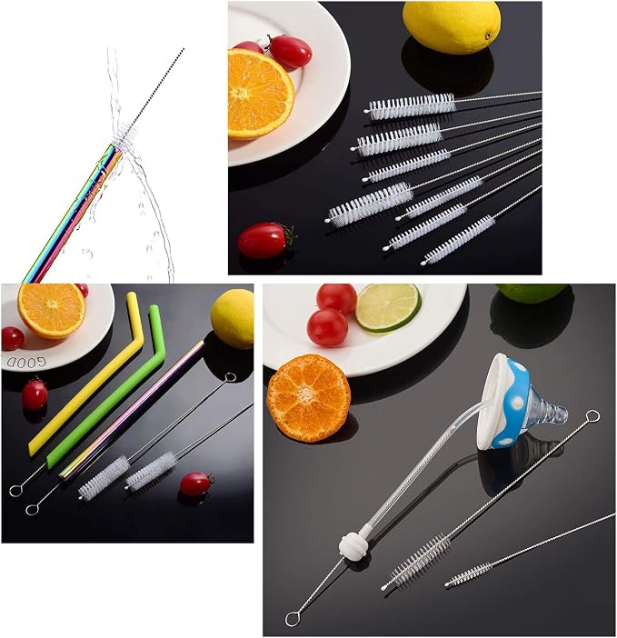 12 Inch Extra Long Straw Brush Cleaner, Flexible Nylon Tube Cleaning Brushes - Image 4