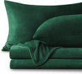 BEDELITE Flannel Sheets Full Size Dark Green by BEDELITE