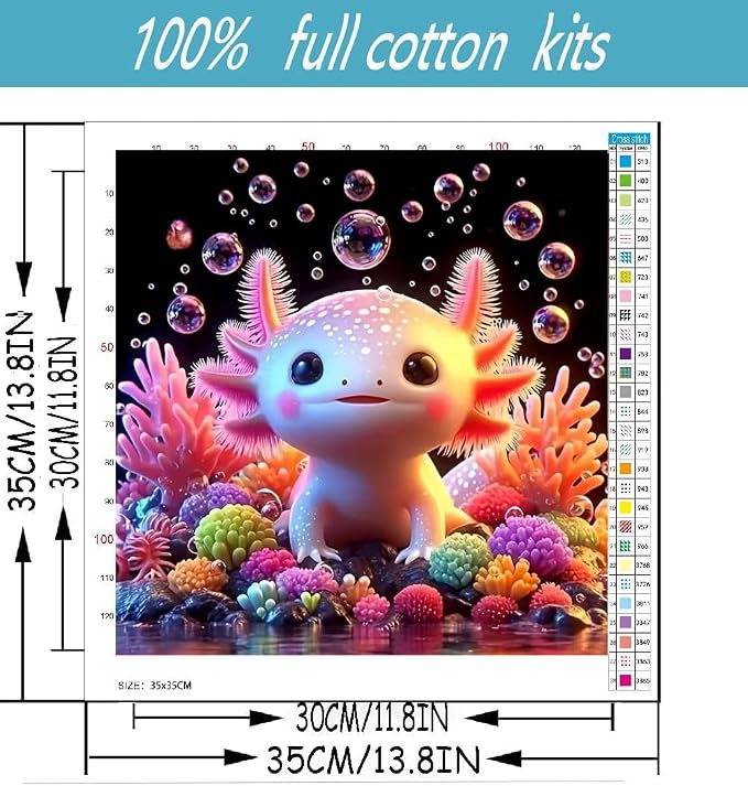 Salamander Stamped Cross Stitch Kits - Image 2