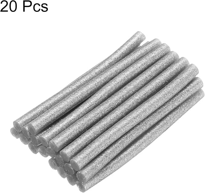 uxcell 20pcs Hot Glue Sticks for Glue Gun 7mm/0.28-inch x 4-inch Mini Hot Melt - Image 3