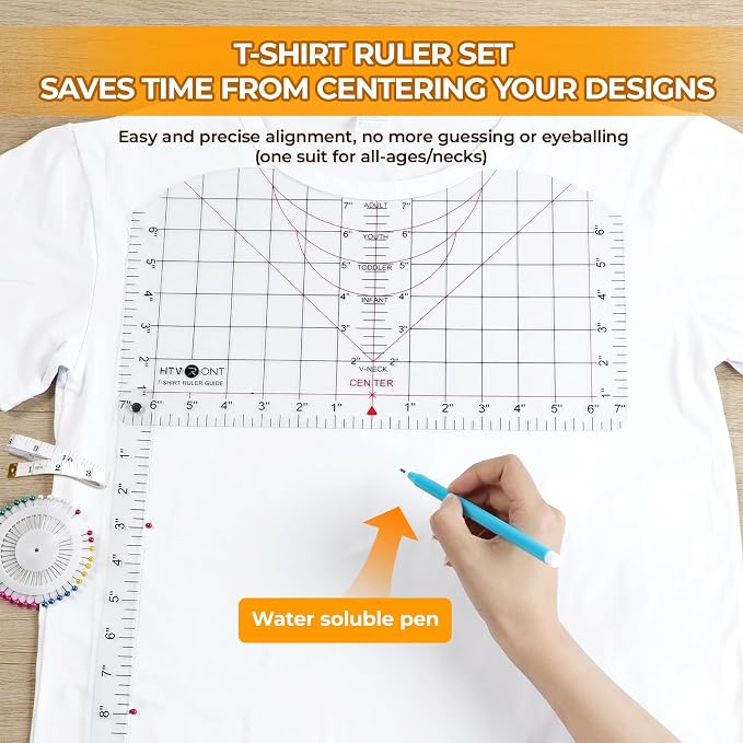 HTVRONT Sublimation Tool Kit, Heat Press Accessories Bundle Kit | Include - Image 3