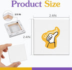 ESRICH Mini Canvases for Painting, Mini Canvas Bulk 200 Pack 2.4x2.4In - Image 2