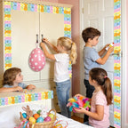 69 Feet Easter Bunny Bulletin Board Border Colorful Rabbit Die Cut Trim Border - Image 5