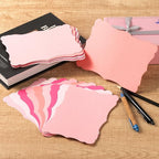 50 Pack Blank Kraft Greeting Cards, 5 Colors, 4x6IN | Thick Cardstock Paper - Image 7