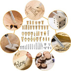 Wood Burning Kit, 2 Set WoodBurning Tool Adjustable Temperature 200~450 ℃ - Image 4