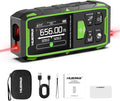 Huepar Professional 656ft/200M Dual Laser Distance Measuring Tool, 5 Years by Huepar