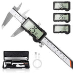 HARDELL Digital Caliper 6 Inch Rechargeable Calipers One-Key Reset | Caliper by HARDELL