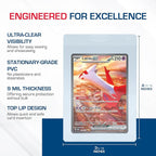 BCW Semi Rigid Card Holder #1 | 400 Pack | Semi Rigid Card Sleeves - Image 3