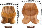 Carved Hands Offering Bowl - Image 2