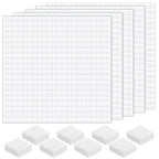 cobee 5 Sheets 2000 Pcs Foam Squares Double Sided Foam Tape, Foams Adhesive by Unknown