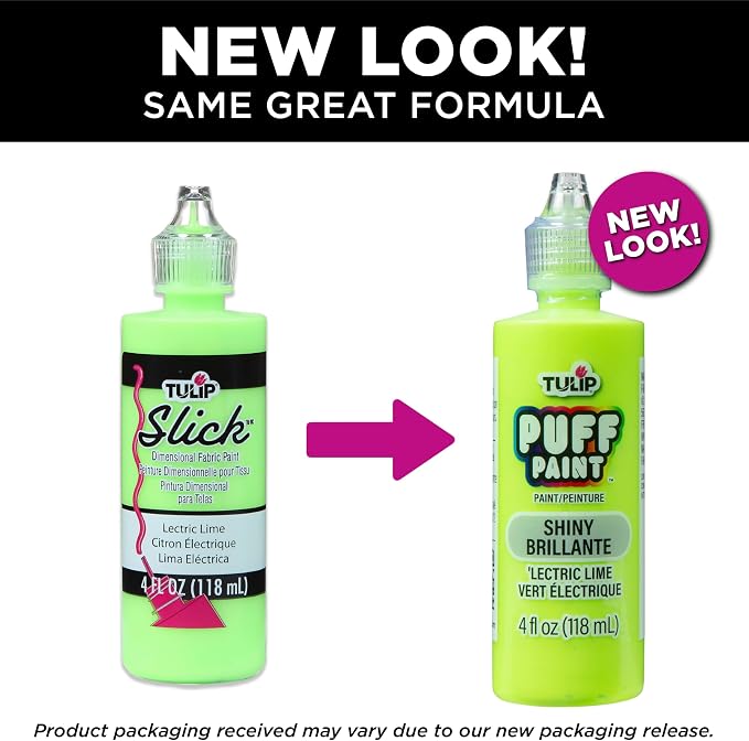 Tulip Puff Fabric Paint, Permanent Craft Paint - Image 6