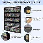 35 Graded Sports Card Display Case 3 Pack- Baseball Card Display Frame - Image 4