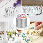 Modacraft 22 Gauge Silver Wire for Jewelry Making - Image 2
