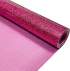 Hot Pink Glitter Heat Transfer Vinyl 12" x 5 ft HTV by MerryMade