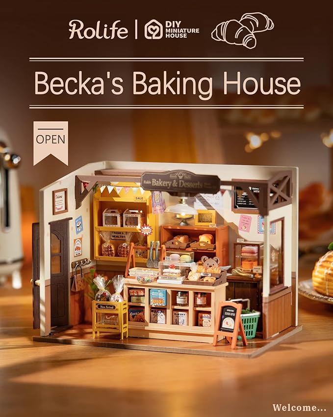 Rolife Miniature House Kit for Beginners-1:20 DIY Miniature Dollhouse Kit - Image 3