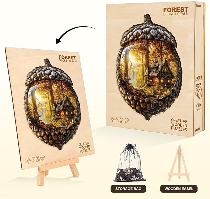 Acorn Forest Secret Realm Puzzles Adults Gifts - Image 5