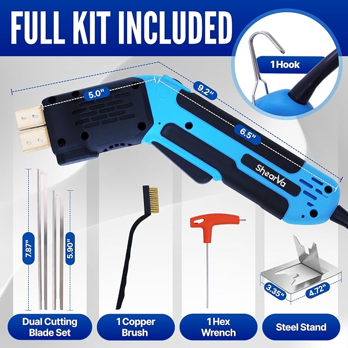 300W Electric Hot Knife Foam Cutter – Heavy-Duty Air-Cooled Styrofoam Cutting - Image 2