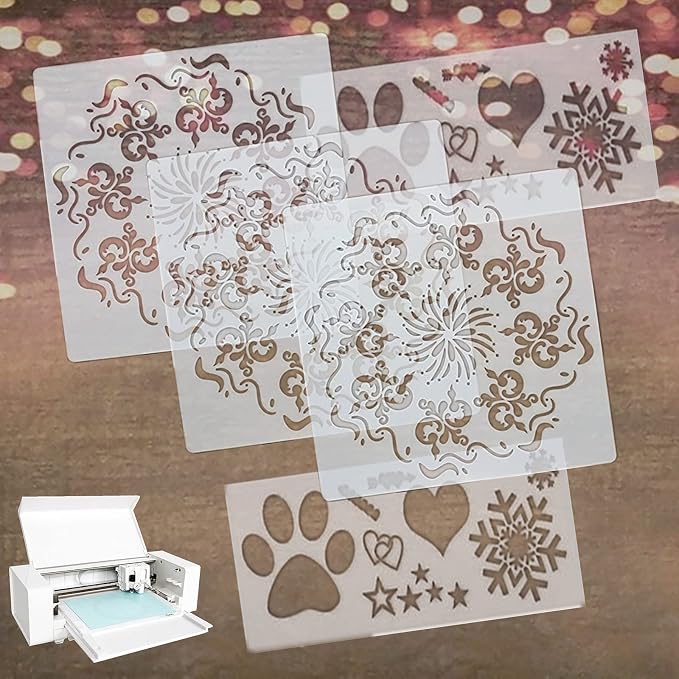 BANLTRE 15 Pieces 4 mil Transparency Blank Template Material Stencils Mylar - Image 5