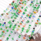 200 Pcs Crystal Chip Glass Beads - Image 7