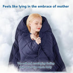 Topcee Weighted Blanket Soft Cooling Heavy Blanket Sleeping, Apply to 190-210 - Image 3