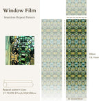 funlife Original Hand-Drawn Faux Stained Glass Window Film, Double-Sided Static - Image 3