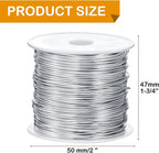 Funrous 5 Rolls 5 Size Jewelry Wire 18, 26 Gauge Copper Wire Kit Jewelry - Image 2