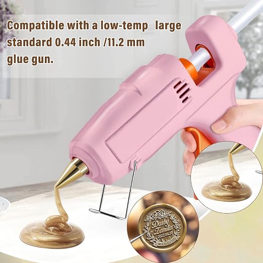 Sealing Wax Sticks, Paxcoo 20pcs Wax Seal Sticks, Glue Gun Sealing Wax Sticks - Image 5