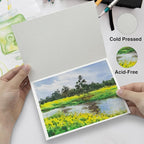 50 Pack Foldable Blank Watercolor Cards - Image 3