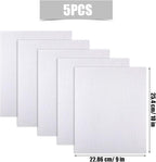 Savita 5pcs 25.4 x 22.8cm/10 x 9 inch 3mm Thick Felt Sheets, Stiff Felt Fabric - Image 2
