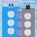 LET'S RESIN UV Resin, 200g High Viscosity Crystal Clear Thick UV Resin Kit - Image 4