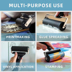Falling in Art Rubber Roller Brayer - Image 5