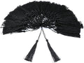 VAPKER 100 Black Silky Tassels 13cm/5-Inch by VAPKER