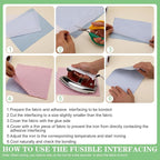 17" x 30yd Lightweight Fusible Interfacing - Image 3