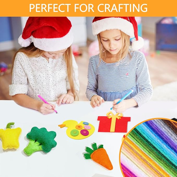 40PCS Felt Fabric Sheets Craft - Image 6