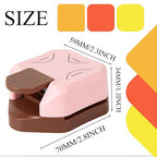 QIQQIKIN Corner Rounder Punch Pink, Paper Punches - Image 4