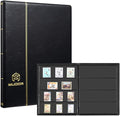 MUDOR 4 Rows Stamp Collection Book, Stamp Albums by MUDOR
