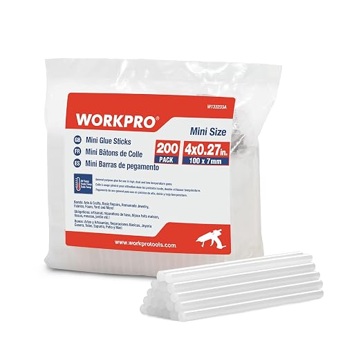 WORKPRO Hot Glue Sticks, Compatible by WORKPRO