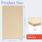 Baltic Birch Plywood 24 x 40 x 1/4 Inch- 6 mm Craft Wood, Stronger Than - Image 2