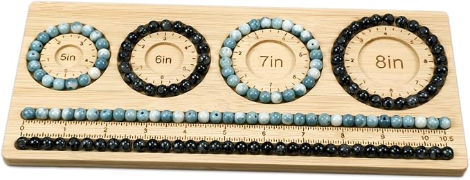 Petoysoso Bead Boards for Jewelry Making, Bamboo Beading Board for Bracelet - Image 4