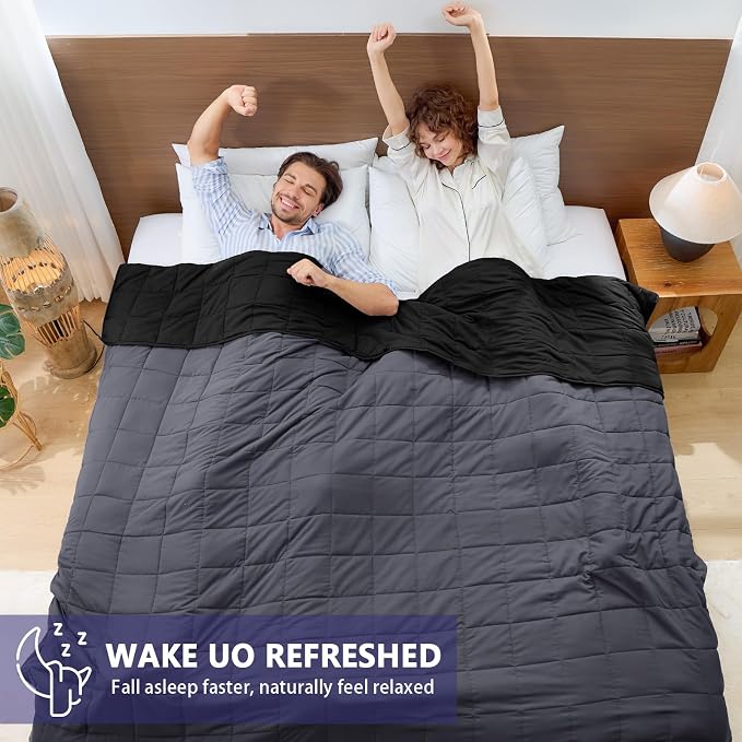 yescool Weighted Blanket for Adults Cooling Heavy Blanket for Sleeping Perfect - Image 6