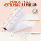 HTVRONT Transfer Tape for Vinyl, Medium Tack | Perfect for Permanent Vinyl - Image 2